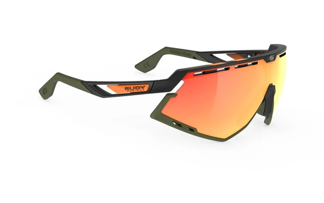 Okulary Rudy Project DEFENDER YELLOW FLUO GLOSS / BLACK - MULTILASER ORANGE