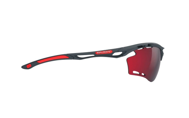 Okulary Rudy Project Propulse Charcoal Matte - Multilaser Red