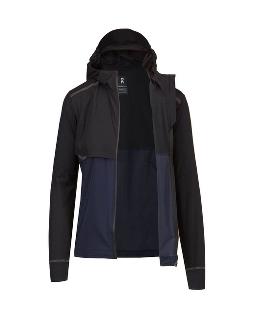 Kurtka damska On Running WEATHER-JACKET BLACK/NAVY