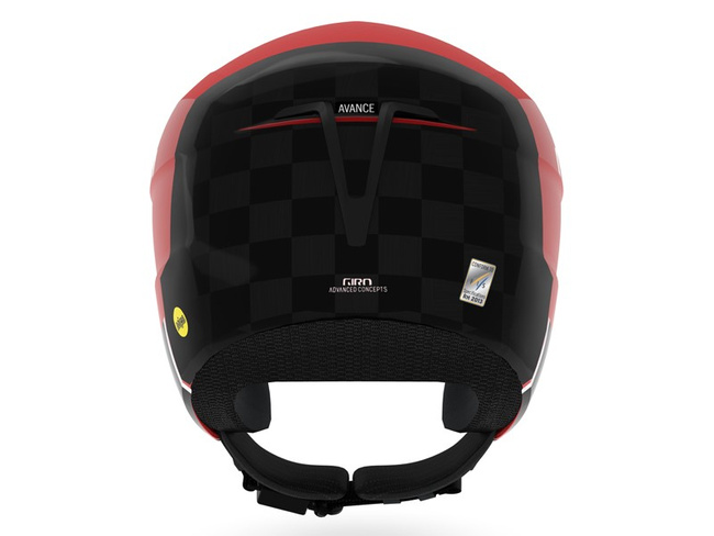 Kask zimowy GIRO AVANCE SPHERICAL MIPS matte red carbon roz. M (55.5-57 cm)