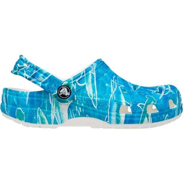 Chodaki dla dzieci Crocs Classic Party Kids niebieskie 207826 941