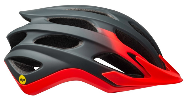 Kask mtb BELL DRIFTER matte gloss gray infrared