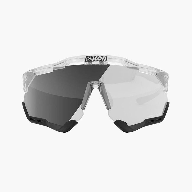 Okulary SCICON AEROSHADE XL Crystal Gloss/Black - SCNPP Photocromic Silver