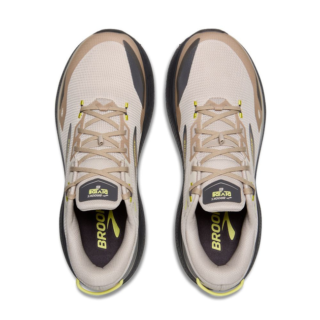 Buty do biegania męskie Divide 6 w terenie beżowe - Brooks-Running