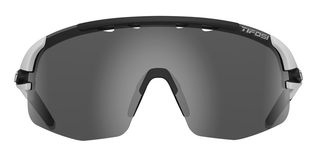 Okulary TIFOSI SLEDGE LITE matte white (3szkła Smoke, AC Red, Clear)