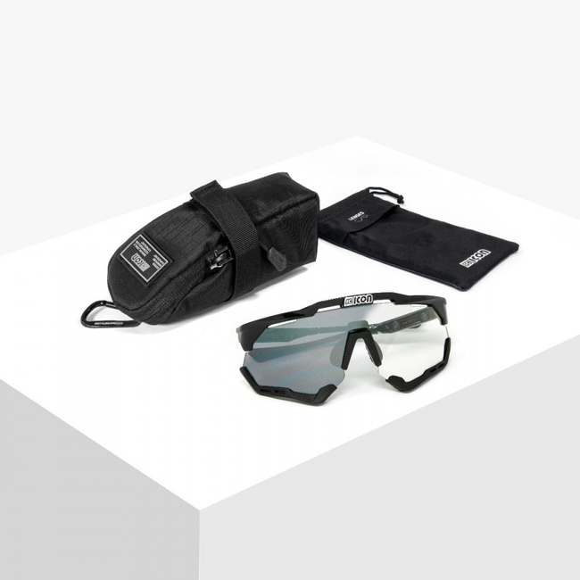 Okulary SCICON AEROSHADE XL Carbon Matt/Black - SCNPP Photocromic Silver