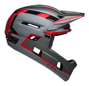 Kask full face BELL SUPER AIR R MIPS SPHERICAL matte gray red