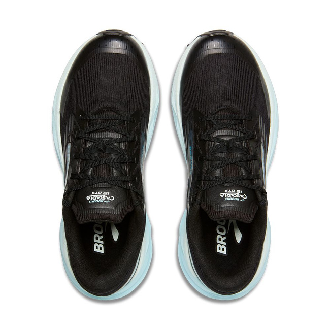 Buty do biegania damskie Cascadia Gtx 19 w terenie Gore-Tex® czarne - Brooks-Running