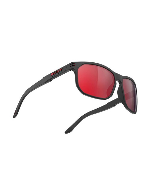 Okulary Rudy Project SOUNDRISE BLACK MATTE - POLAR 3FX HDR MULTILASER RED