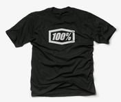 T-shirt 100% ESSENTIAL krótki rękaw black