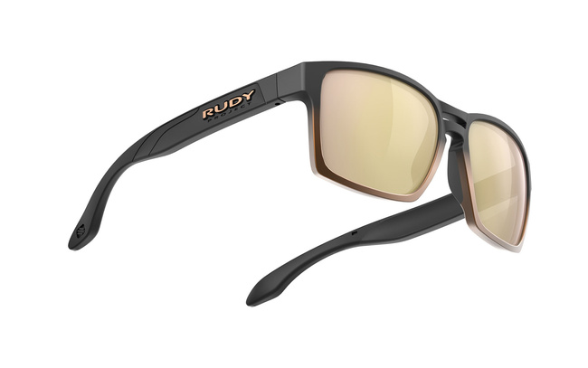 Okulary Rudy Project SPINAIR 57 BLACK FADE BRONZE MATTE - MULTILASER GOLD