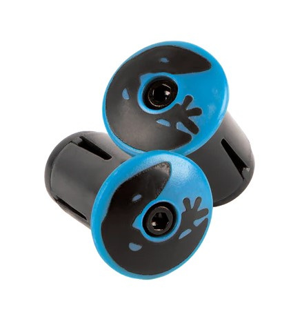 Korki do kierownicy LIZARDSKINS Road Bar End Plugs - Sky Blue para