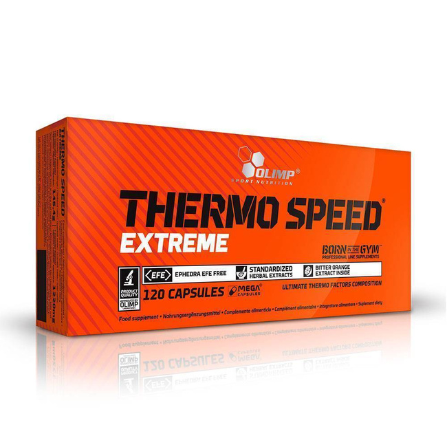 Spalacz tłuszczu Thermo Speed Extreme Mega Caps 120kaps - Olimp