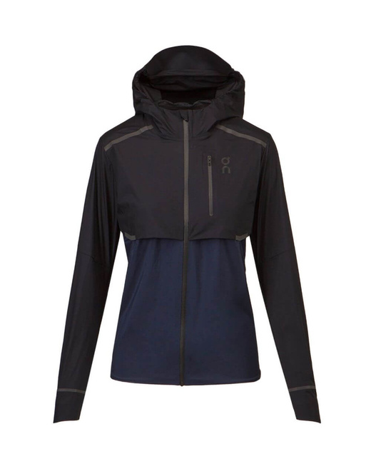 Kurtka Damska On Running Weather-jacket Black/navy