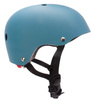 Kask rowerowy dla dzieci TRACKER - Love 2 RIDE, rozm. S, 50-54 cm z lampką LED i klipsem magnetycznym Steel - Sunbaby