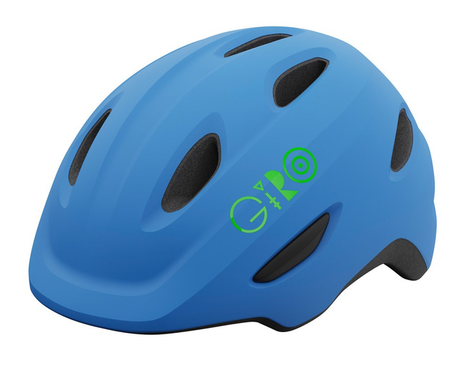 Kask dziecięcy GIRO SCAMP matte blue lime roz. S (49-53 cm)