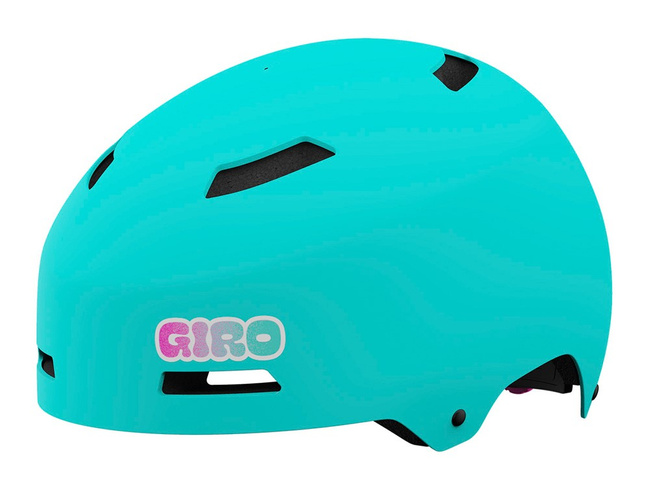 Kask dziecięcy juniorski GIRO DIME FS matte screaming teal roz. S (51-55 cm)