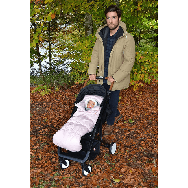 Śpiwór zimowy wodoodporny do wózka 6-24m Footmuff Soft Pink - Red Castle