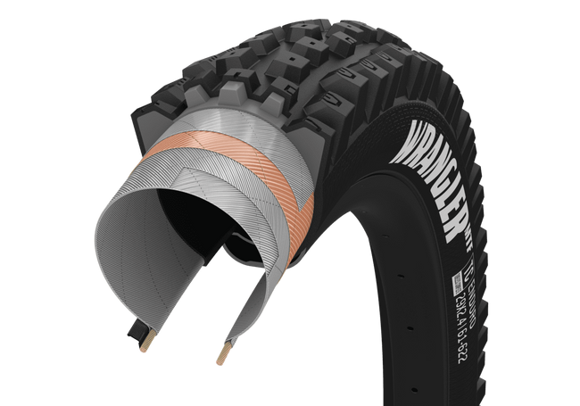 Opona Goodyear - 29x2.6 / 66-622 Wrangler Mtf Enduro Tubeless Complete k.Blk.