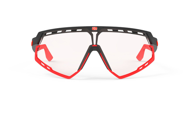 Okulary Rudy Project DEFENDER BLACK MATTE / RED FLUO - IMPACTX™ 2 RED