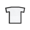 Ramka na t-shirt M, czarna, T-FRAME - Umbra