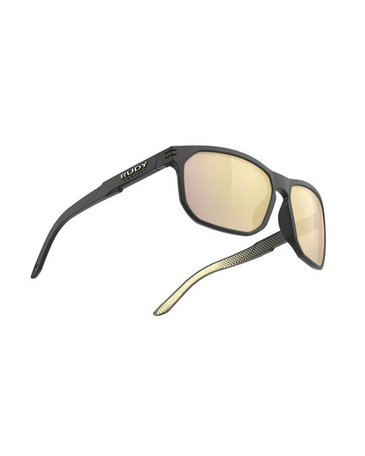 Okulary Rudy Project SOUNDRISE BLACK MATTE - MULTILASER GOLD