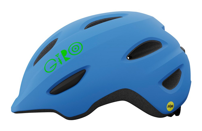 Kask dziecięcy GIRO SCAMP matte blue lime roz. S (49-53 cm)