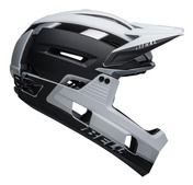 Kask full face BELL SUPER AIR R MIPS SPHERICAL matte black white