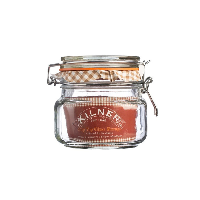 Słoik 0,5 l. Square Clip Top Jar   - KILNER