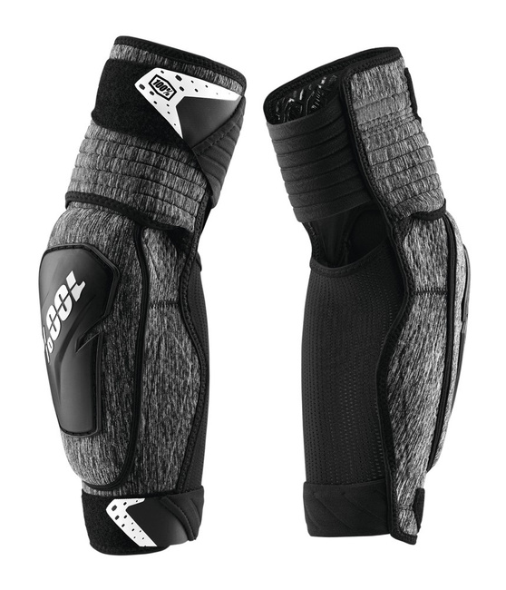 Ochraniacze na łokcie 100% FORTIS Elbow Guard Heather Grey Black