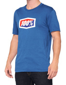 T-shirt 100% OFFICIAL krótki rękaw blue