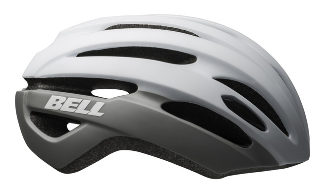 Kask szosowy BELL AVENUE matte gloss white gray roz. Uniwersalny M/L (53–60 cm)