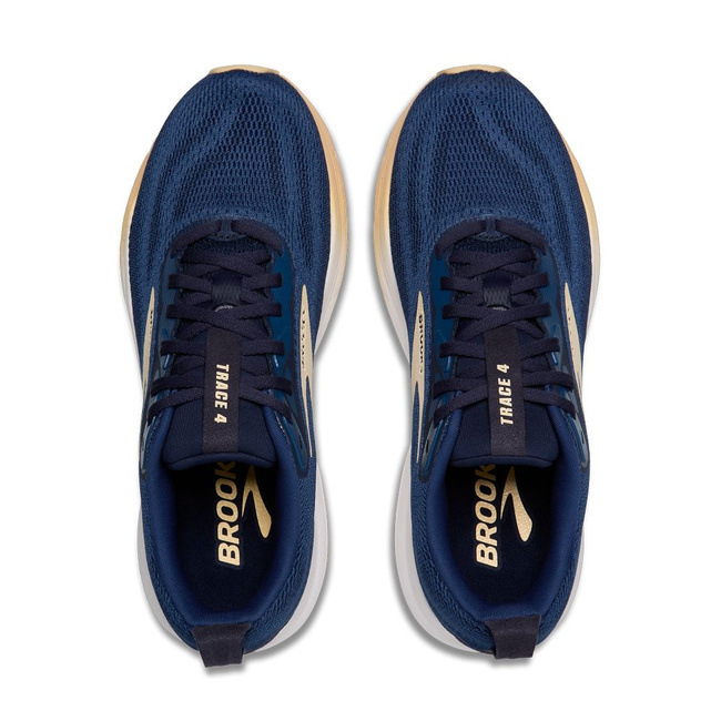 Buty do biegania damskie Trace 4 na asfalt granatowe - Brooks-Running
