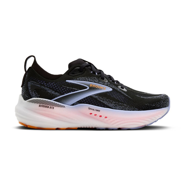 Buty do biegania damskie Glycerin Gts 22 na asfalt czarne - Brooks-Running