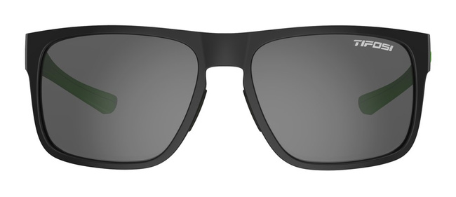 Okulary TIFOSI SWICK POLARIZED satin black/neon (1 szkło Smoke 15,4% transmisja światła)