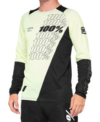 Koszulka męska 100% R-CORE Jersey długi rękaw yellow black