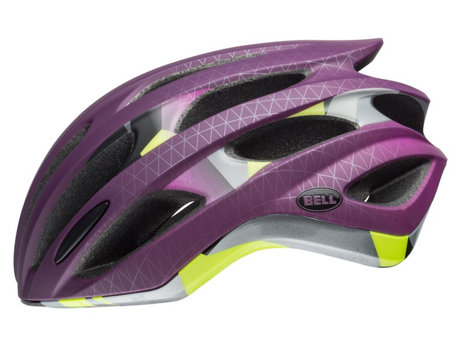 Kask szosowy BELL FORMULA matte plum deco