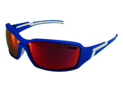 Okulary LAZER XENON Matte Blue (Smoke-Black Red REVO)