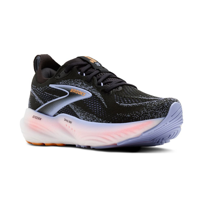 Buty do biegania damskie Glycerin 22 na asfalt czarne - Brooks-Running