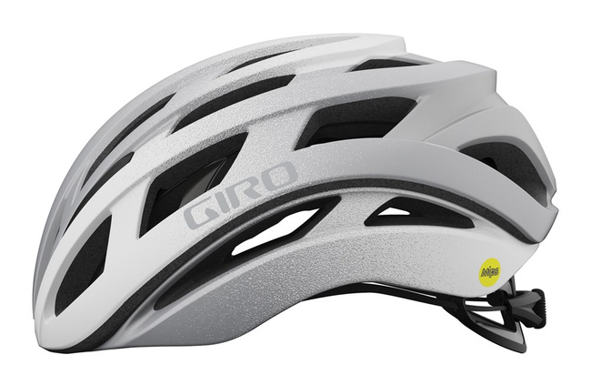 Kask szosowy GIRO HELIOS SPHERICAL MIPS matte white silver fade