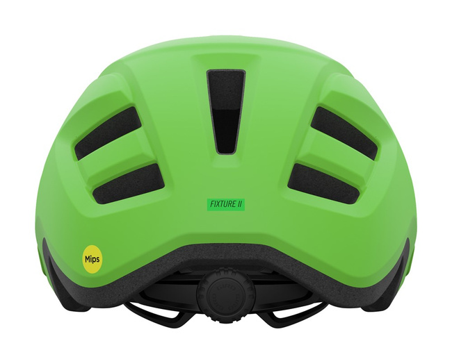 Kask dziecięcy juniorski GIRO FIXTURE II INTEGRATED MIPS matte bright green roz. Uniwersalny (50-57 cm)