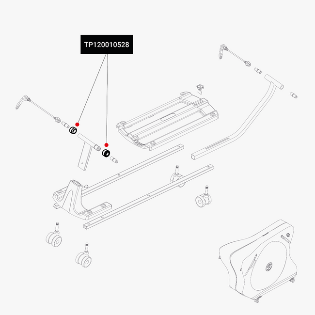 Scicon Thru Axle Adapter End Cap X 2 Aerocomfort 3.0