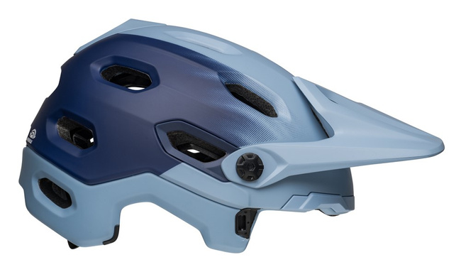 Kask full face BELL SUPER DH MIPS SPHERICAL matte light blue navy