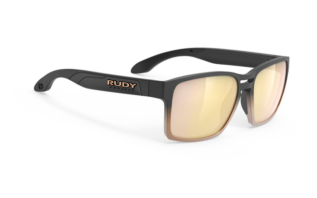 Okulary Rudy Project SPINAIR 57 BLACK FADE BRONZE MATTE - MULTILASER GOLD