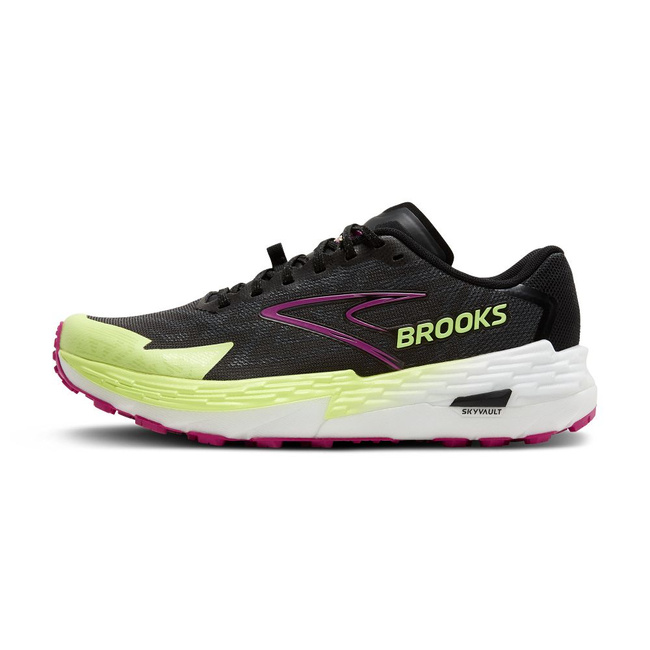 Buty do biegania damskie Catamount 4 w terenie czarne - Brooks-Running