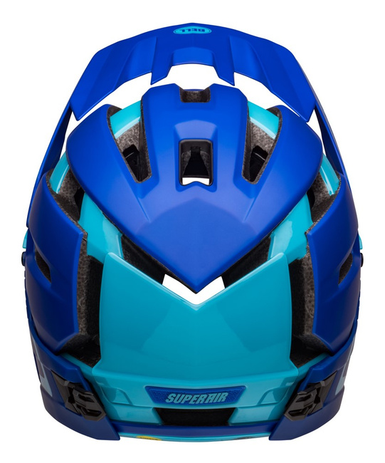 Kask full face BELL SUPER AIR R MIPS SPHERICAL matte gloss blues