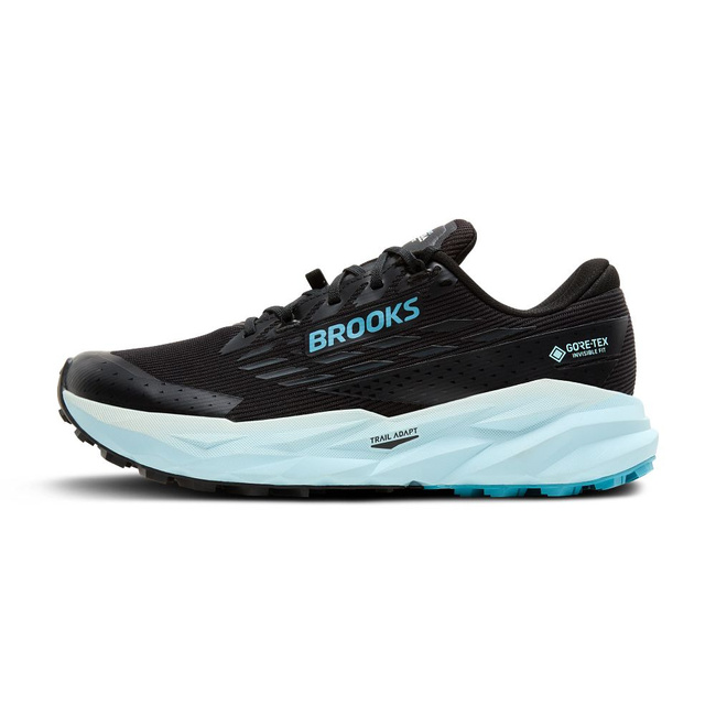 Buty do biegania damskie Cascadia Gtx 19 w terenie Gore-Tex® czarne - Brooks-Running