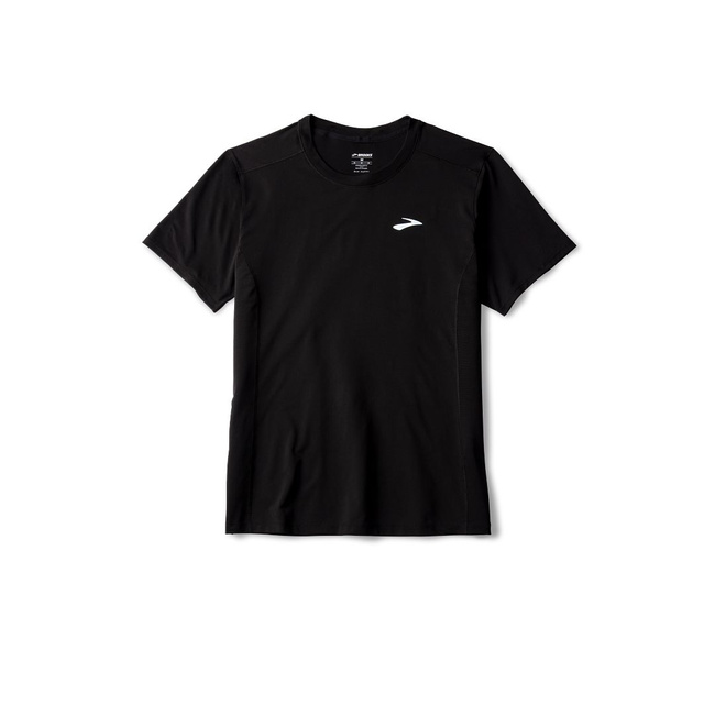 Męska Koszulka Do Biegania Atmosphere Short Sleeve 3.0 Czarna - Brooks-Running