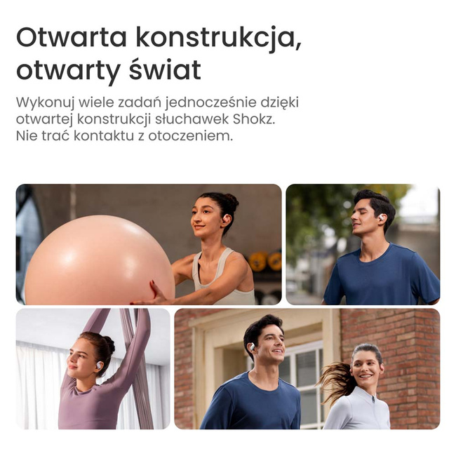 Słuchawki Shokz Openfit Air Black