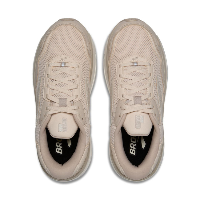 Buty do biegania damskie Ghost Max Se na asfalt beżowe - Brooks-Running